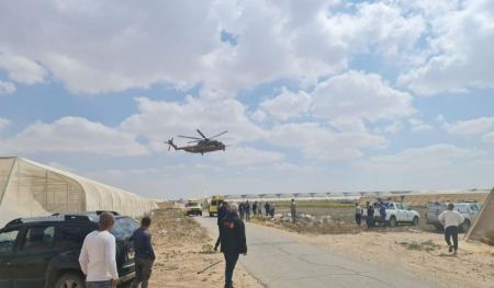 14 اصابة بحادث سير بالنقب